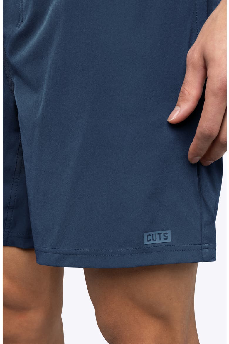 Crossover Shorts, Alternate, color, IRON NAVY