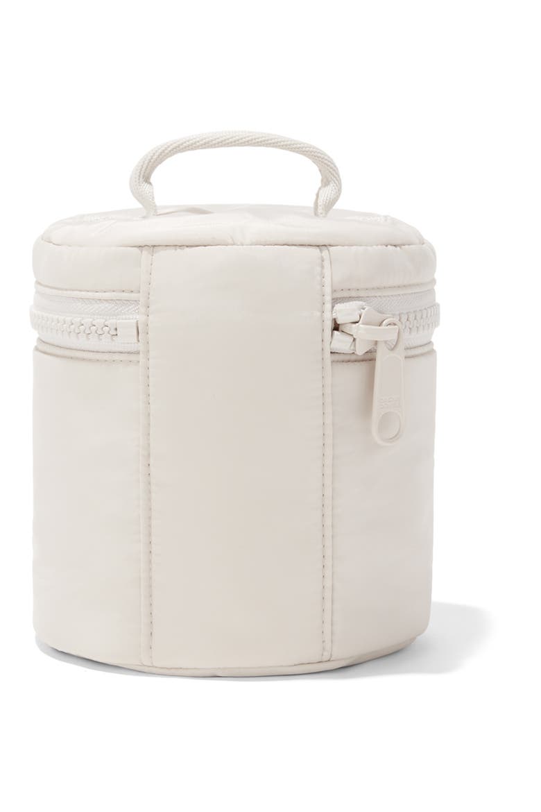 Mila Repreve® Recycled Polyester Small Toiletry Organizer Bag, Alternate, color, MOONBEAM