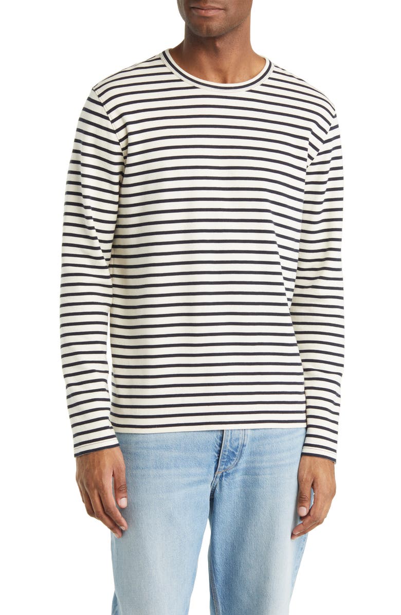 Vince Brenton Stripe Long Sleeve T-Shirt, Main, color,