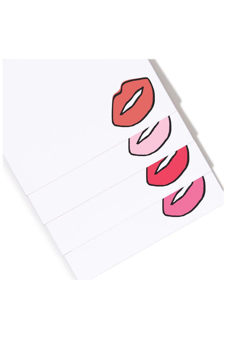 Kiss & Tell Place Card Set, Alternate, color, KISS AND TELL