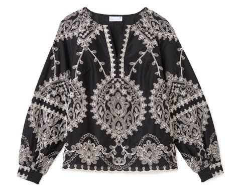 Ynez Embroidered Top