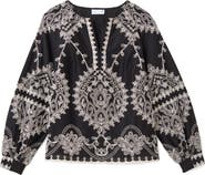Cartolina Ynez Embroidered Top