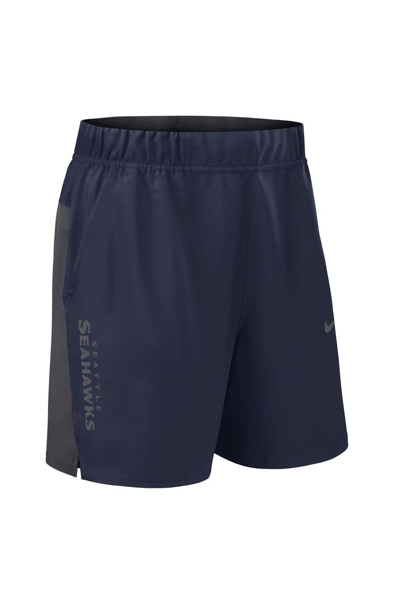 Nike Men's Nike College Navy Seattle Seahawks Woven Victory Performance Shorts, Alternate, color, College Navy