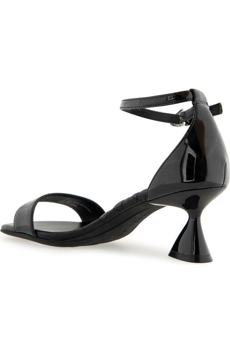 Aerosoles Jazzy Ankle Strap Sandal, Alternate, color, Black Patent Faux Leather