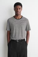 COS Linen-jersey T-shirt