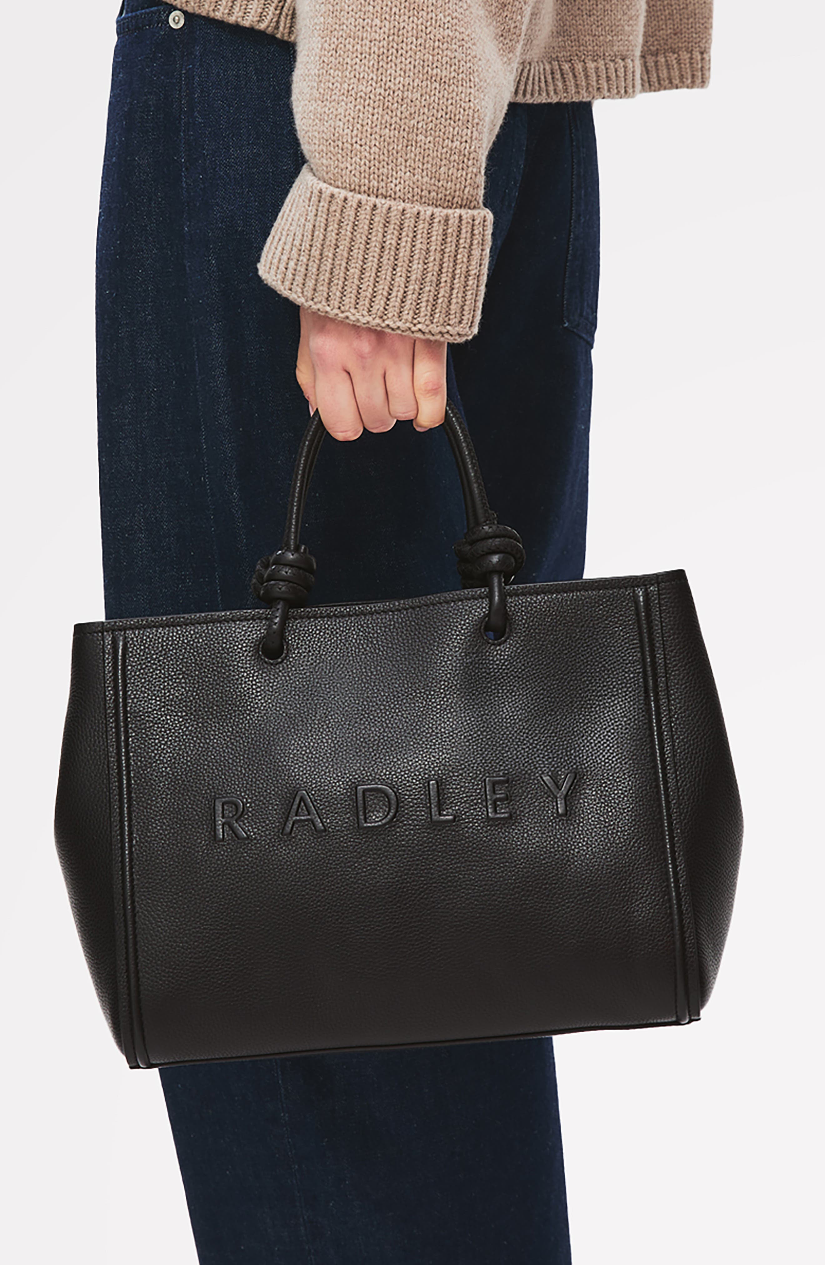 Ridgeway Gardens Medium Satchel, Alternate, color, BLACK