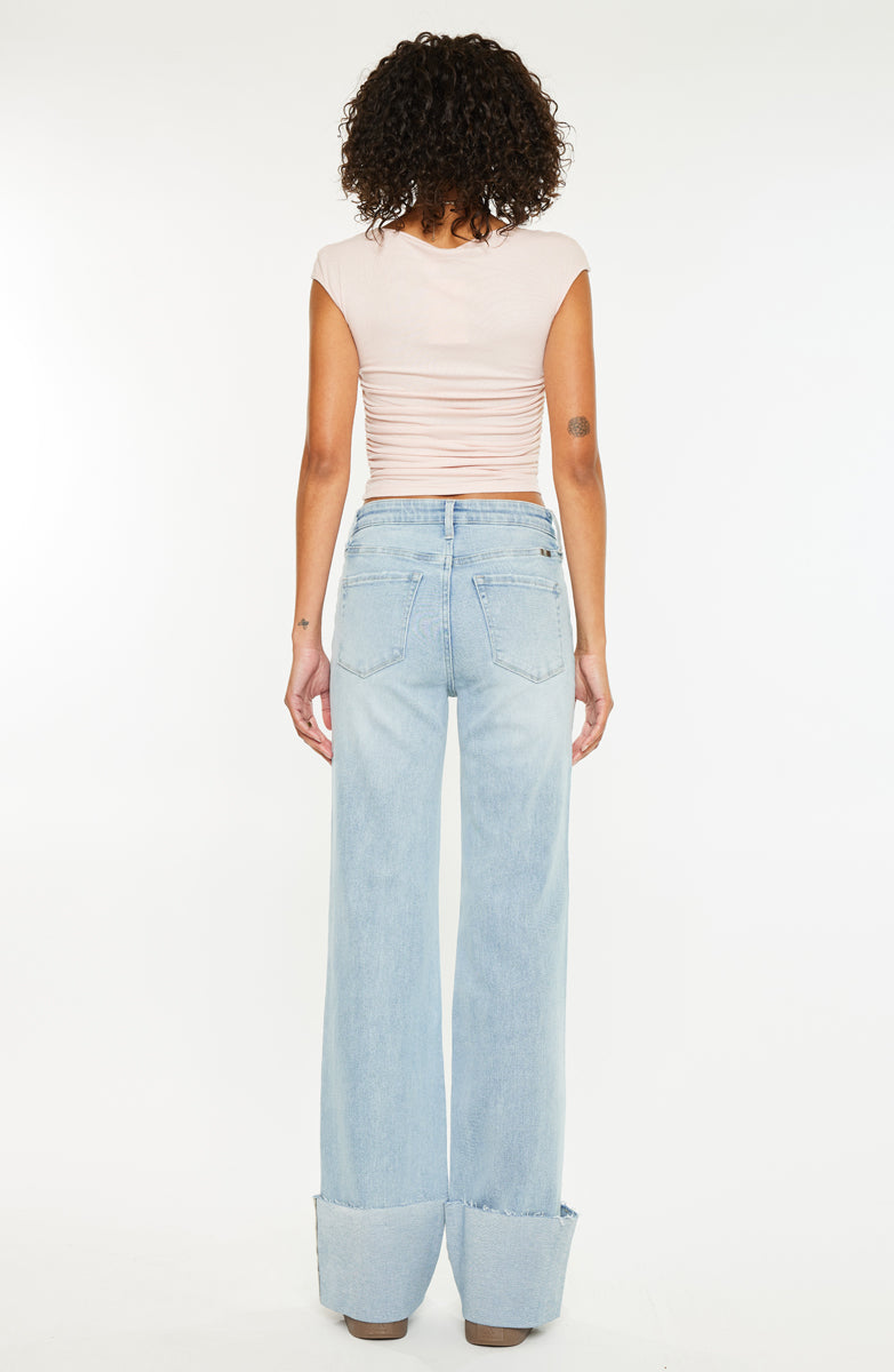 KanCan Franny High Rise Wide Flare Jeans (Women) | Nordstrom