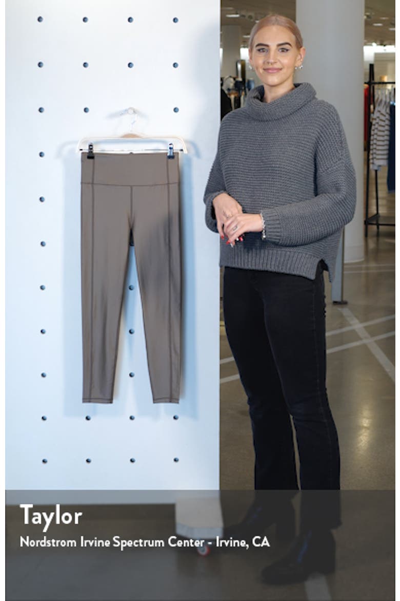 High Shine High Waist 7/8 Leggings video