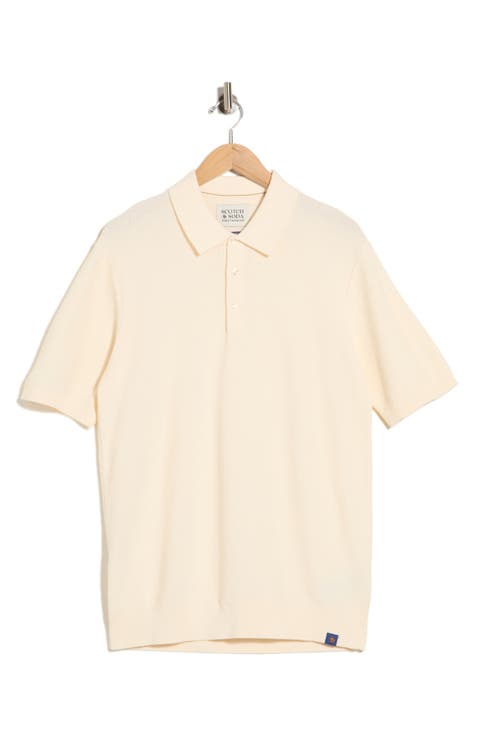 Structured Cotton Knit Polo