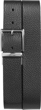 Vince Pebble Leather Belt