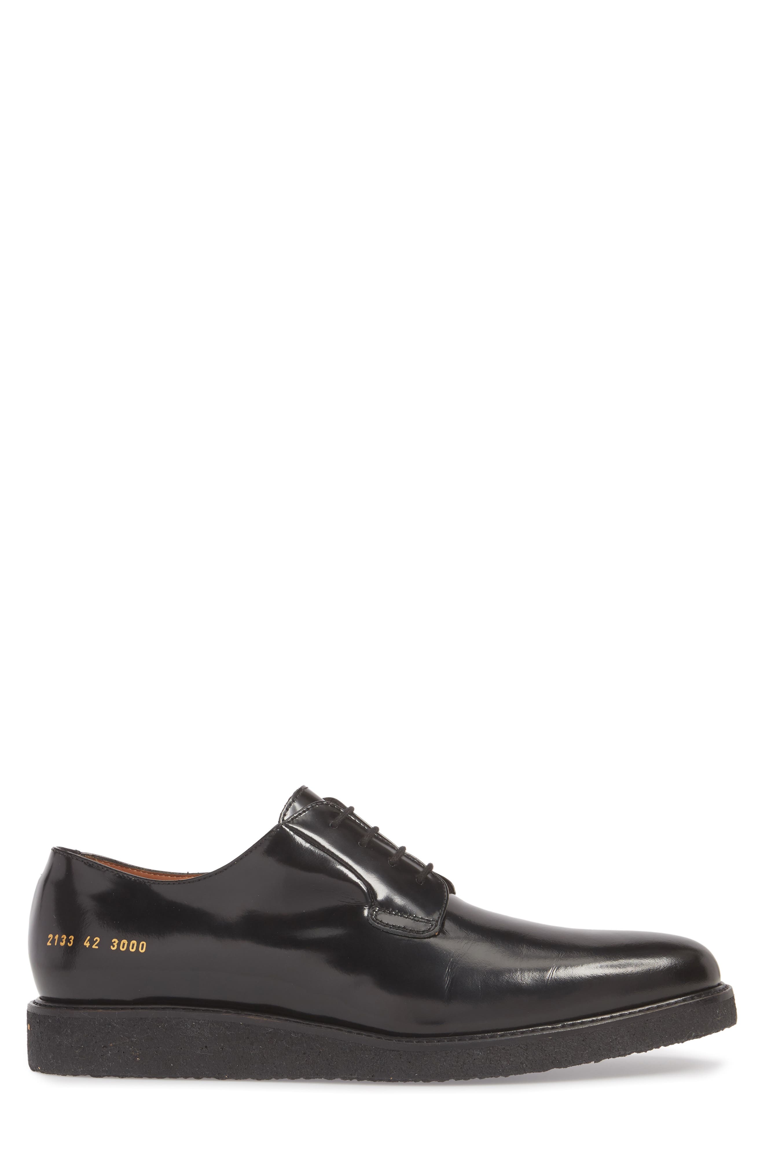 Common Projects Plain Toe Derby, Alternate, color, 