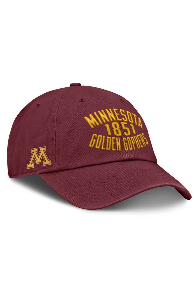 FANATICS Men's Fanatics Maroon Minnesota Golden Gophers Archer Adjustable Hat, Alternate, color, Maroon