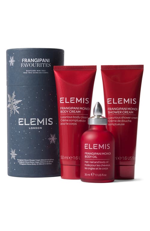 Elemis Frangipani Favorites Set $60 Value In Transparent
