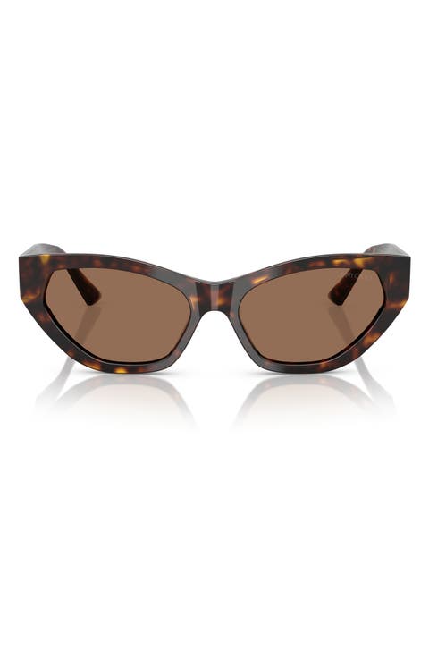 55mm Cat Eye Sunglasses