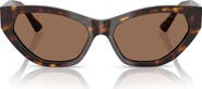 Jimmy Choo 55mm Cat Eye Sunglasses