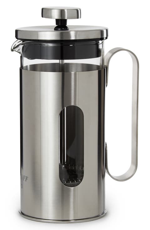 Leo Maestro 12-Ounce Stainless Steel French Press