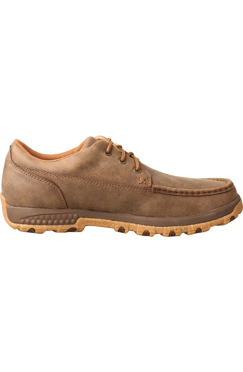 Twisted X Moc Toe Boat Shoe, Alternate, color,