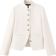 MANGO Mandarin Collar Jacket