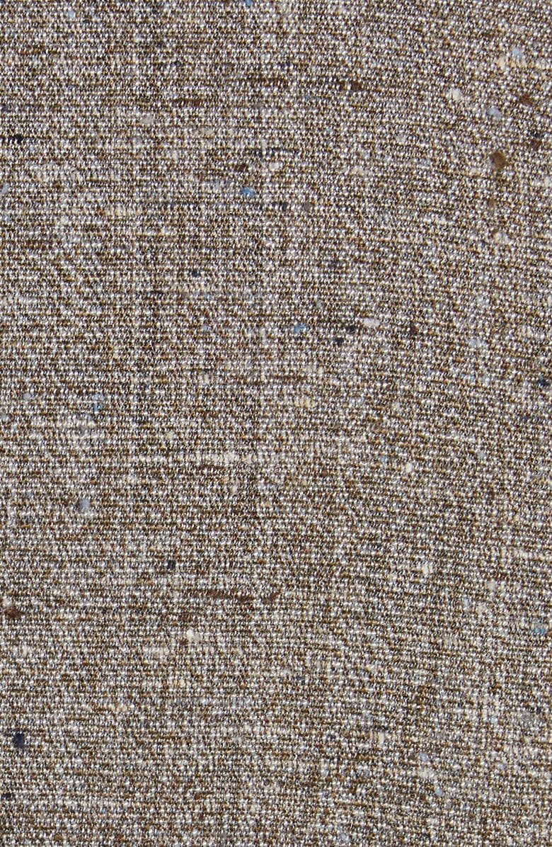 Bottega Veneta Knotted Melange One-Button Suit Jacket, Alternate, color, 2515 Brown/ White/ Blue