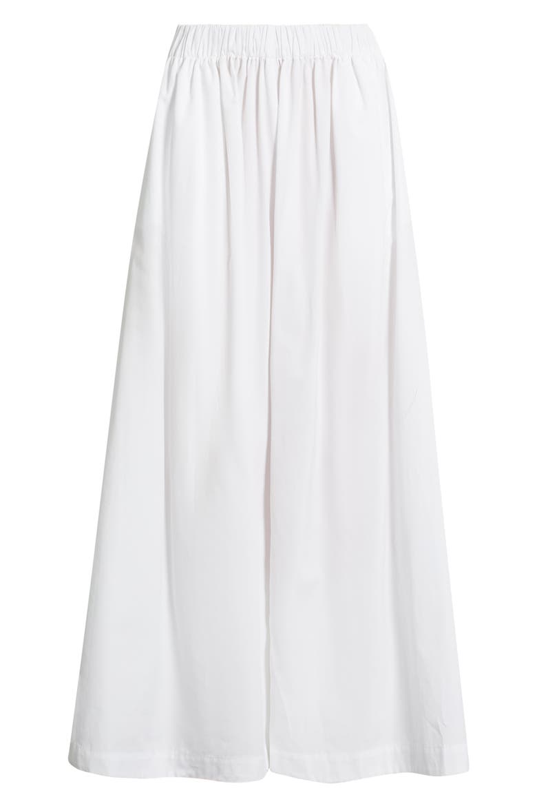 Talini Cotton Wide Leg Pants, Alternate, color, BRIGHT WHITE