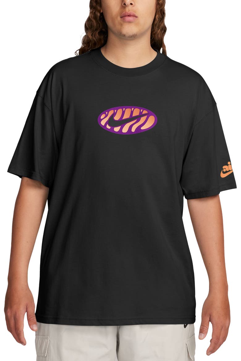 Max90 Air Max Plus Graphic T-Shirt, Main, color, BLACK