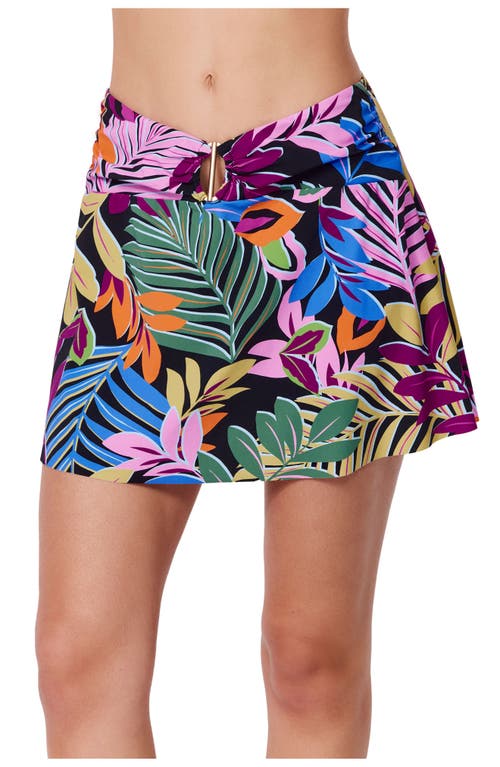 Profile By Gottex Costa Del Sol Pull-on Skirt In Multi