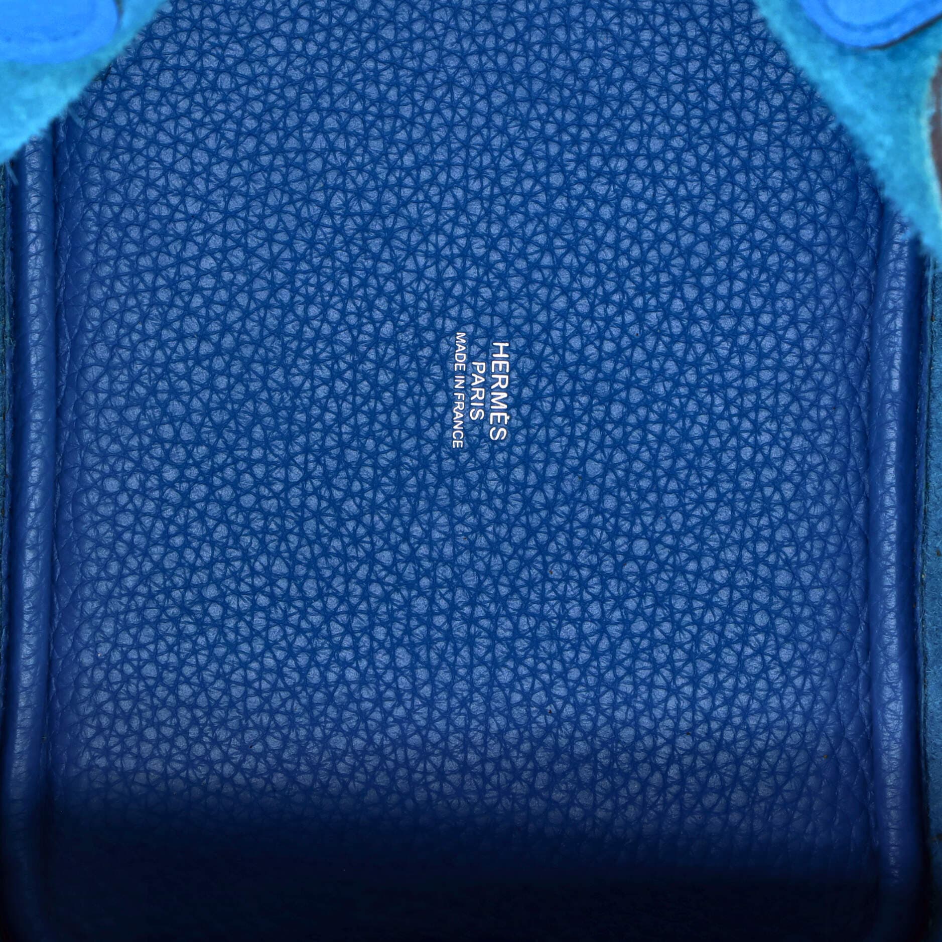 Pre-Owned Hermes Picotin Lock Bag Clemence PM, Alternate, color, Bleu Zanzibar