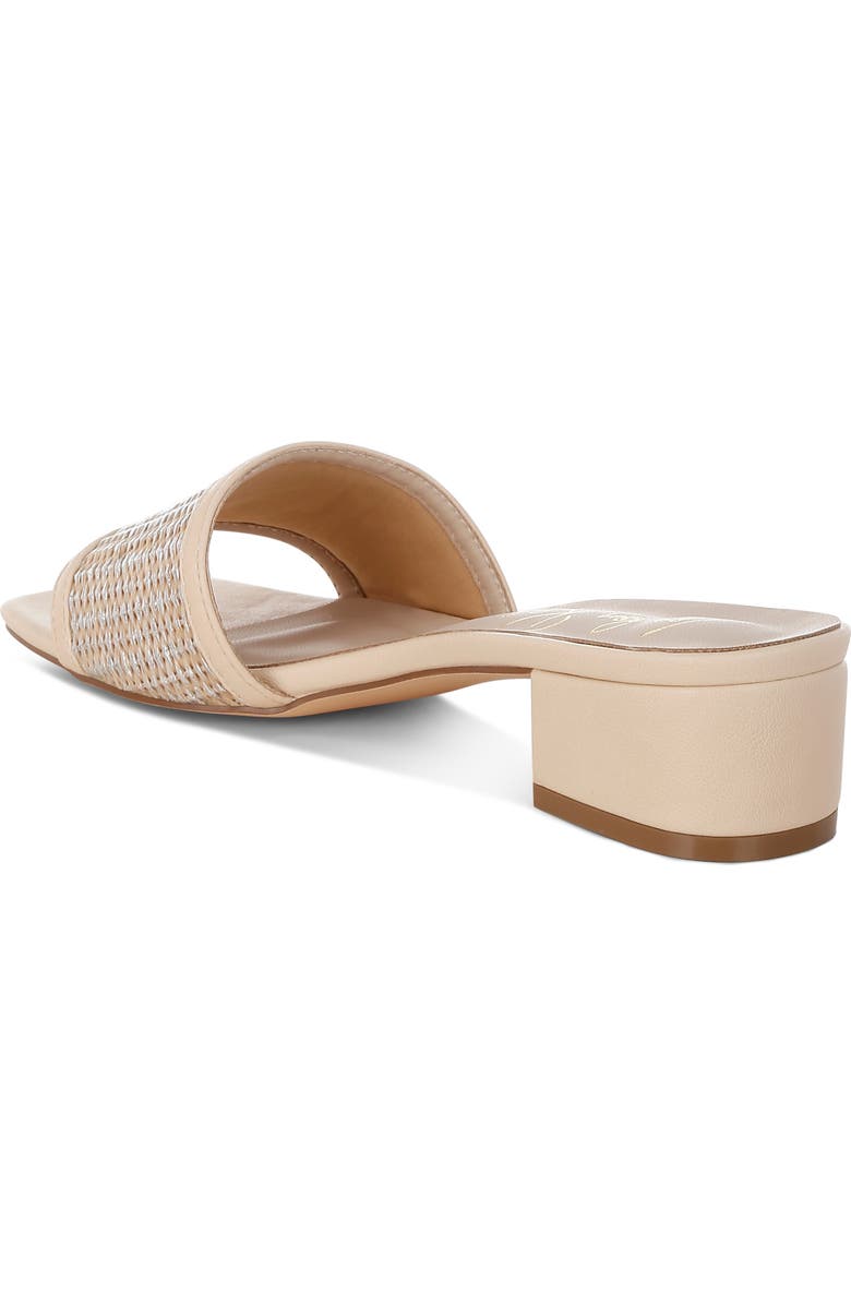 LONDON RAG Gisella Raffia Slide Sandal, Alternate, color, Beige