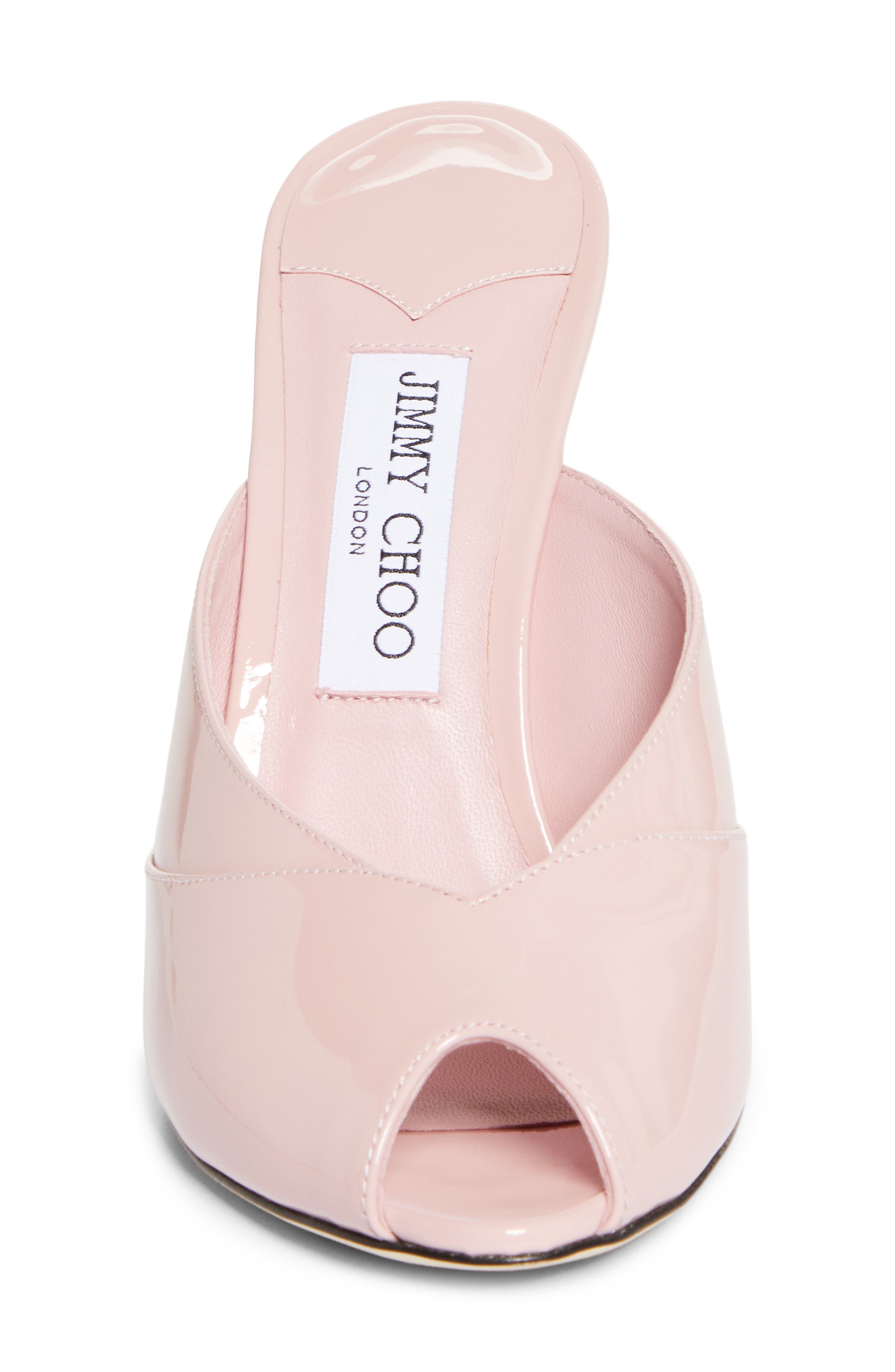 Brigitte Peep Toe Mule, Alternate, color, ROSE