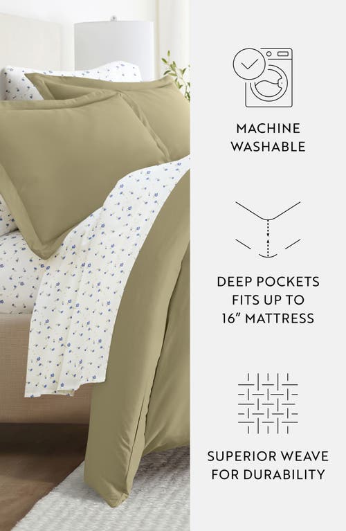 Homespun Bundle Duvet Set In Sage