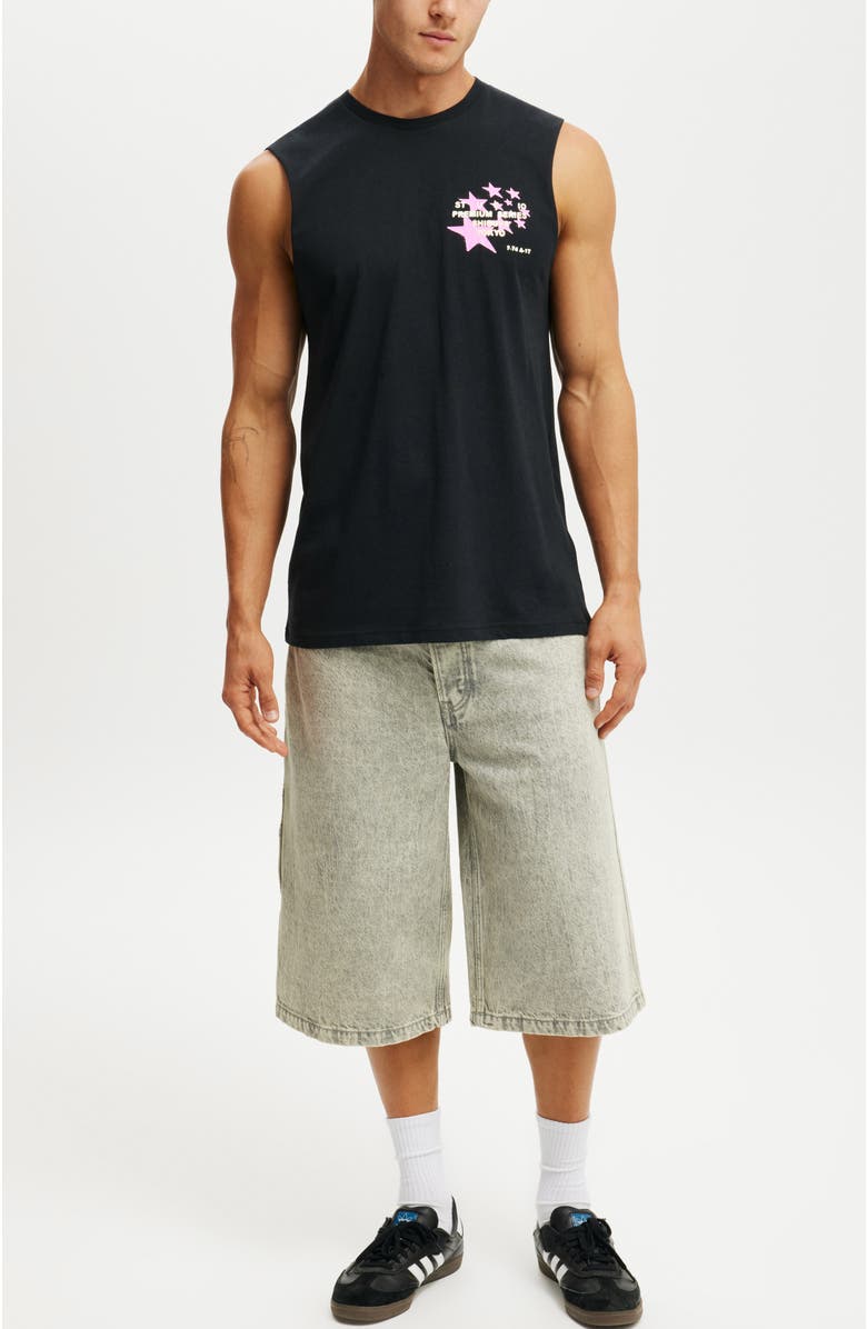 Cotton On Men's Graphic Muscle, Alternate, color, 