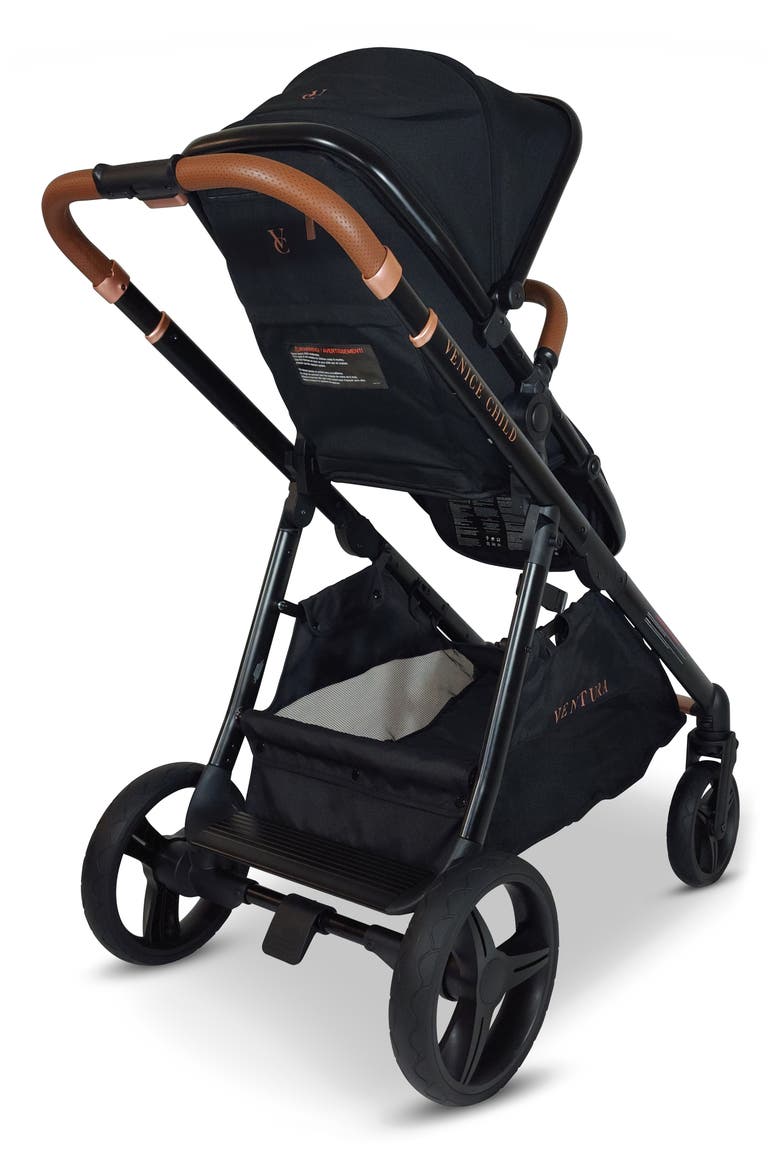 Ventura Full Sized Stroller, Alternate, color, MIDNIGHT BLACK