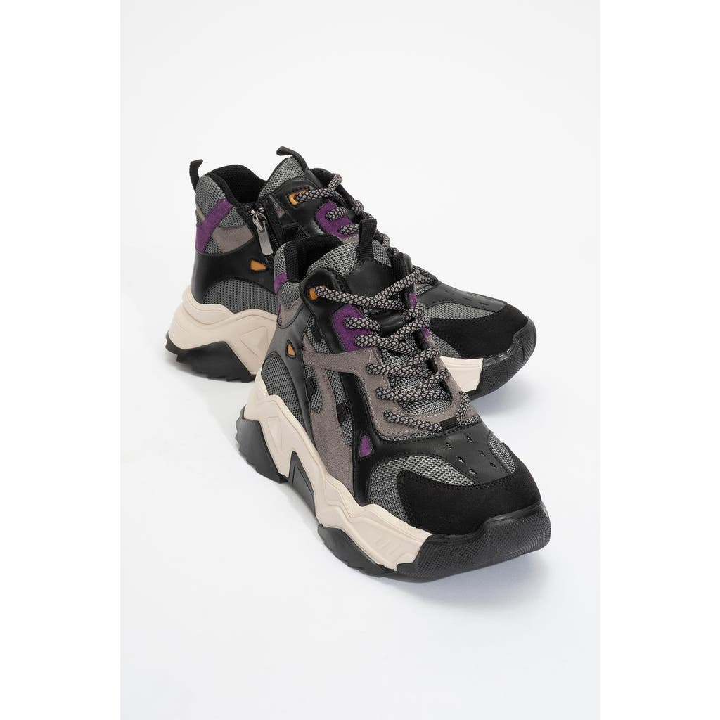 Prologue Shoes Lowel Sneaker Boot In Black