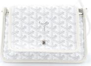 Pre-Owned Goyard Plumet Clutch Wallet Coated Canvas