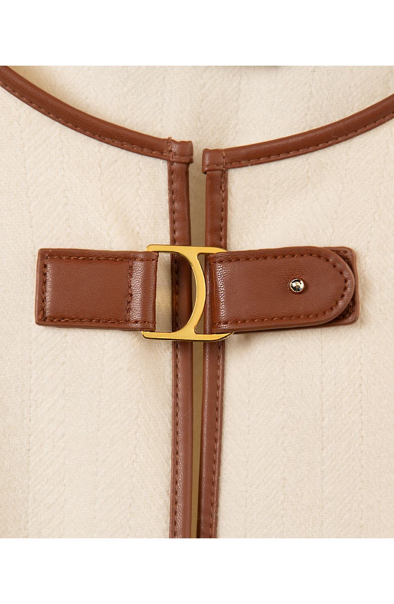 Lauren Ralph Lauren Equestrian Buckle Ruana, Alternate, color,