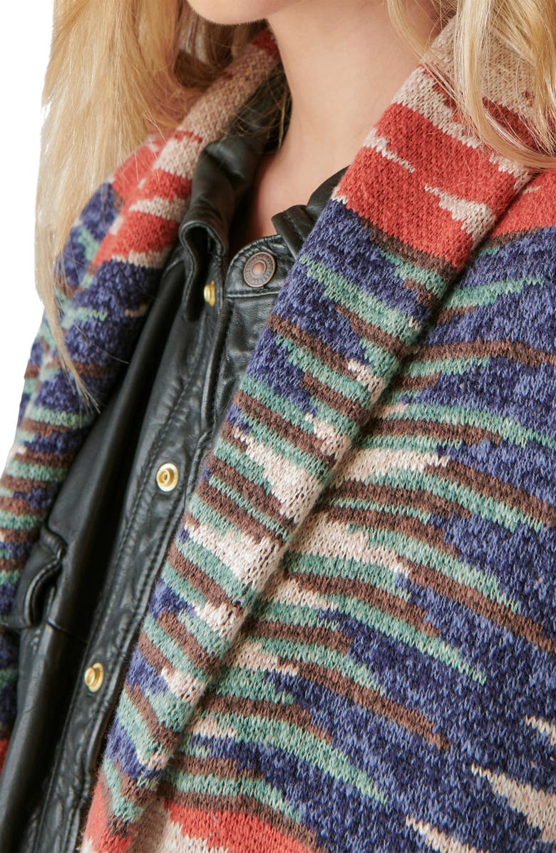 Lucky Brand Southwestern Cardigan, Alternate, color,