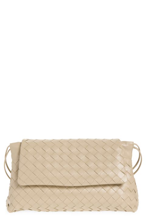 Dustbag Day Intrecciato Leather Shoulder Bag