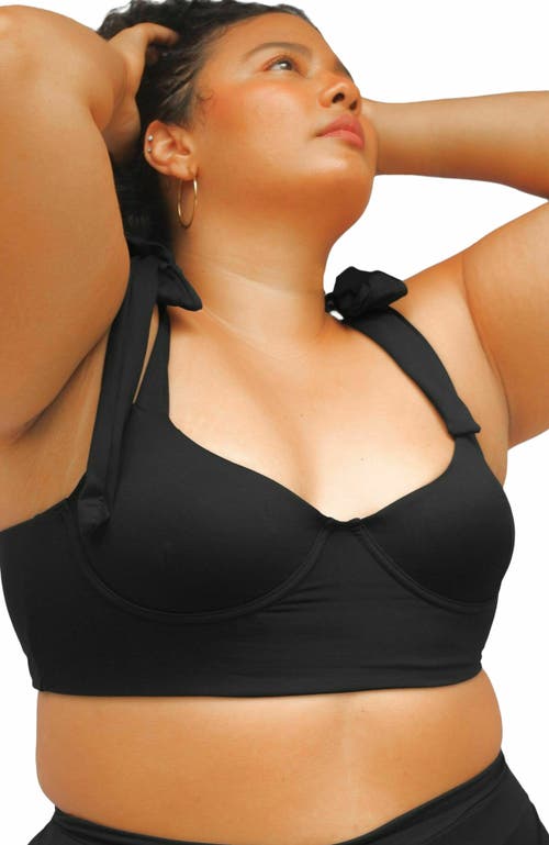 Mary Mercedes Emma Underwire Bikini Top in Black  product