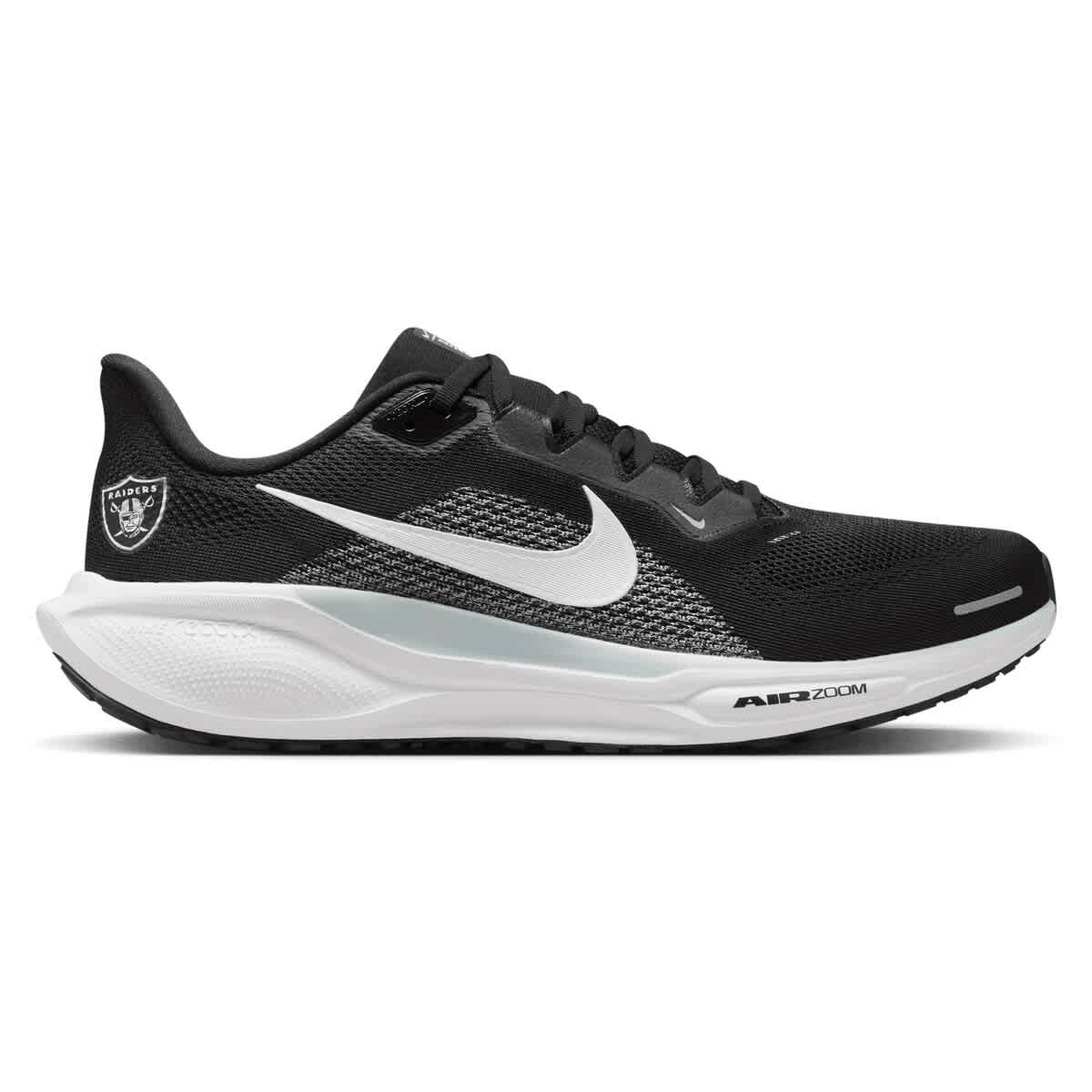 Nike Unisex Nike  Black Las Vegas Raiders Air Zoom Pegasus 41 Sneakers, Main, color, Black
