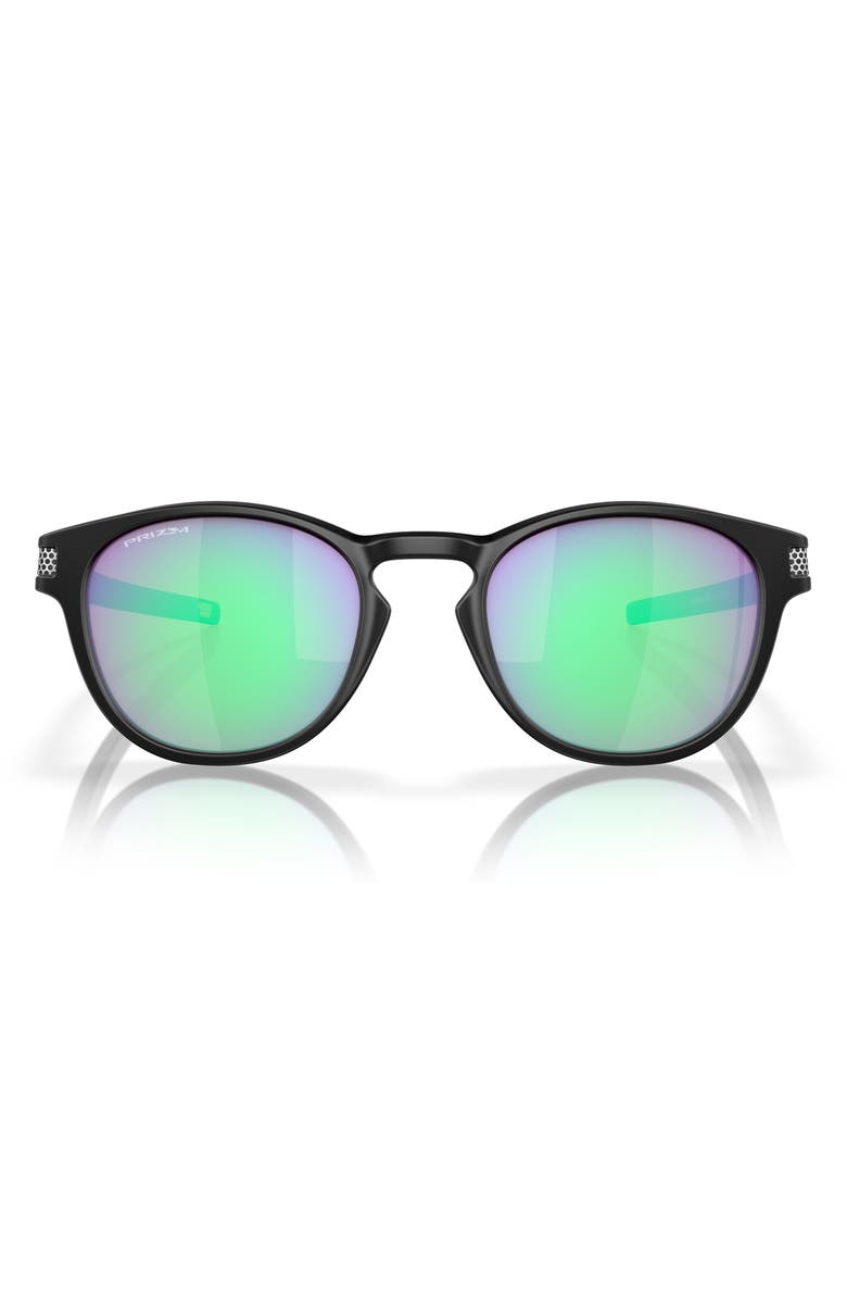 Oakley 53mm Square Sunglasses, Main, color, Matte Black