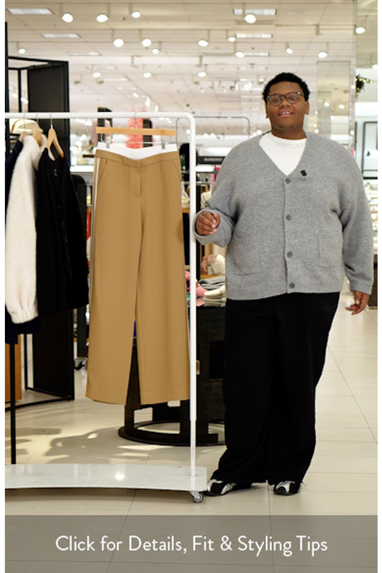 Eugene Boxer Waist Side Stripe Gabardine Pants video