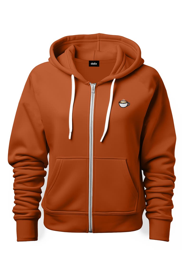 Cappuccino Zip Hoodie, Main, color, Autumn