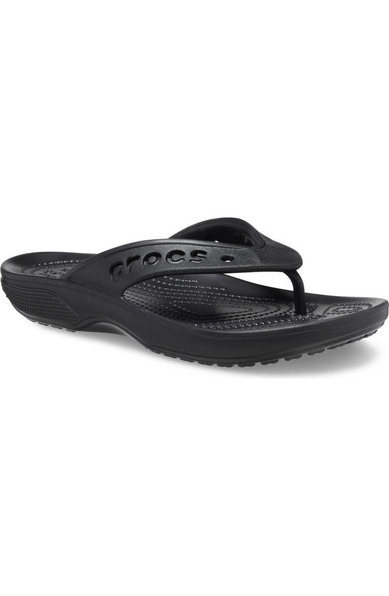 CROCS Gender Inclusive Baya II Flip Flop, Main, color, Black