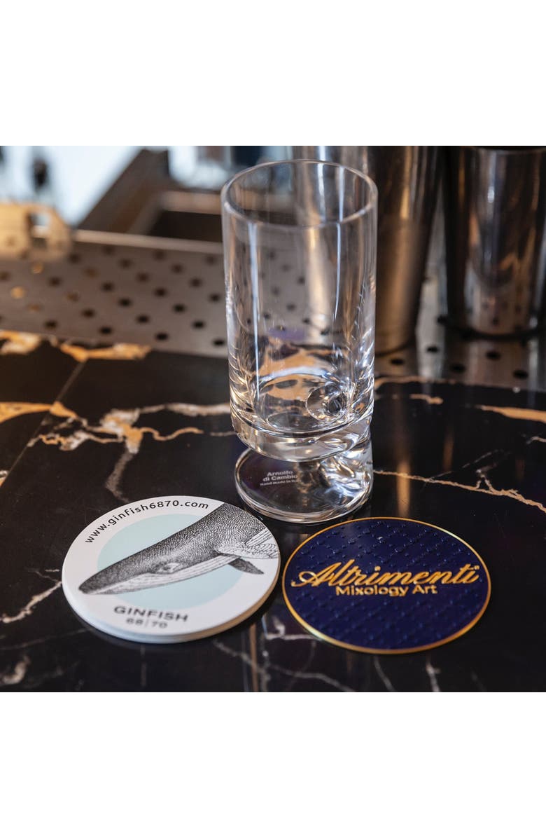 Arnolfo Di Cambio Highball Glass Smoke Set Of 2, Alternate, color, Clear Crystal