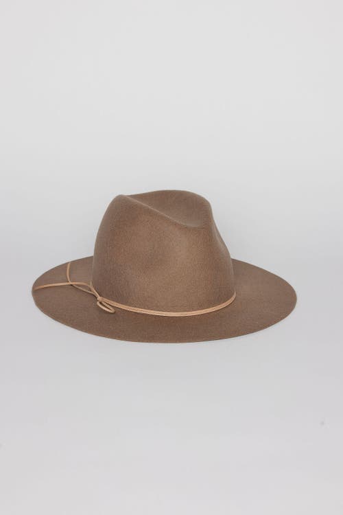 Hat Attack Classic Amelia Hat In Taupe In Taupe/tan