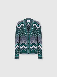 Missoni Striped Cotton-blend Cardigan