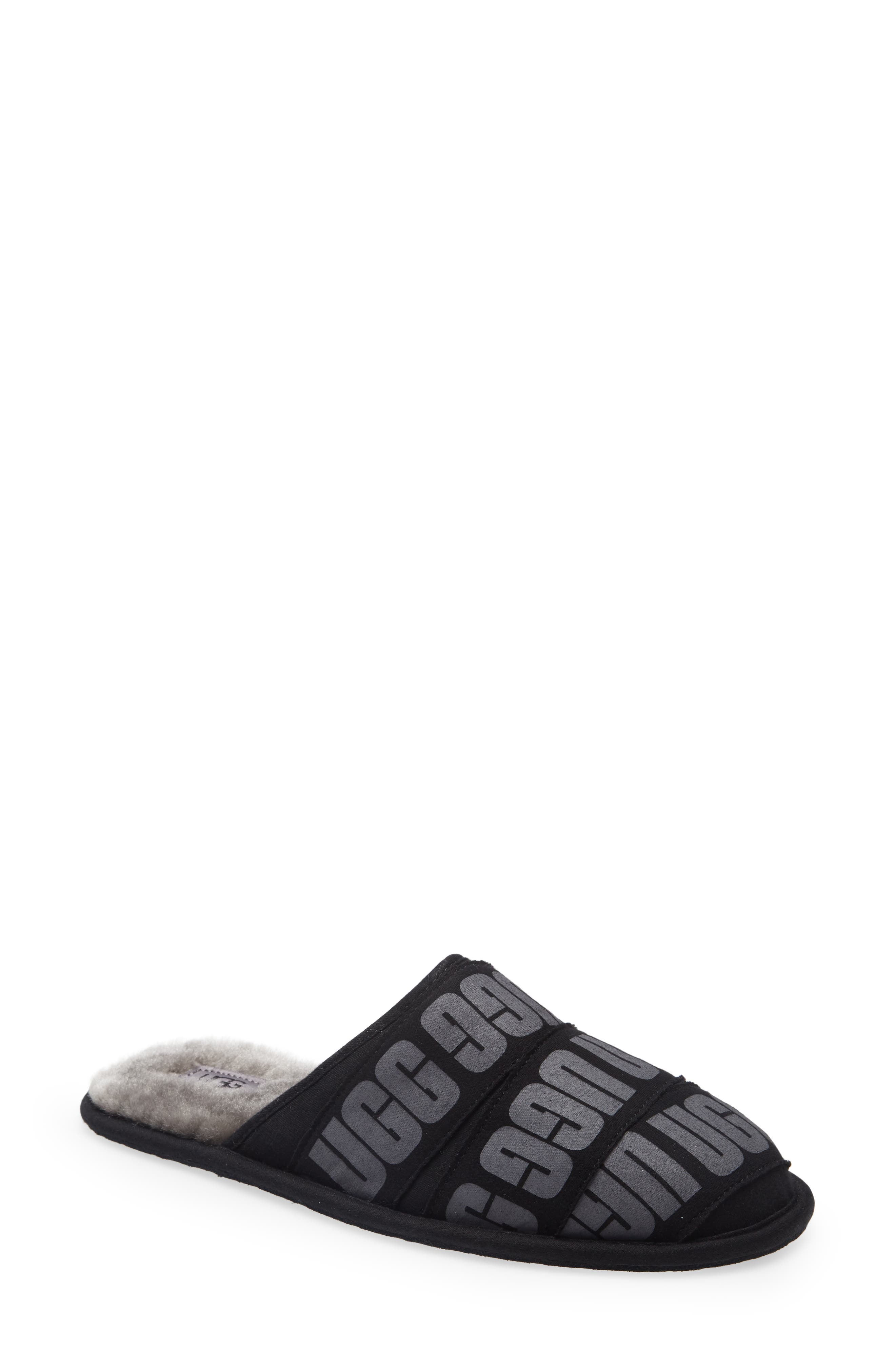 UGG<sup>®</sup> Scuff Graphic Band Slipper, Main, color, 