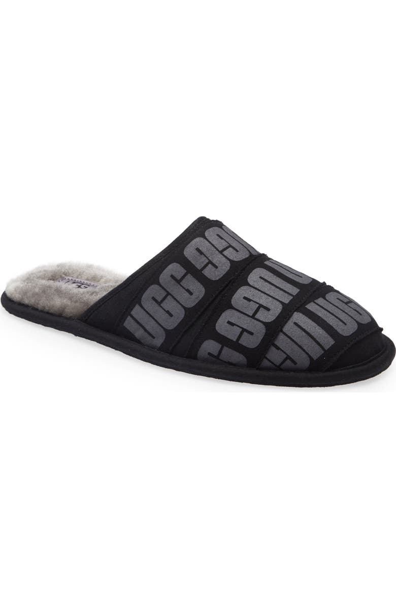UGG<sup>®</sup> Scuff Graphic Band Slipper, Main, color,