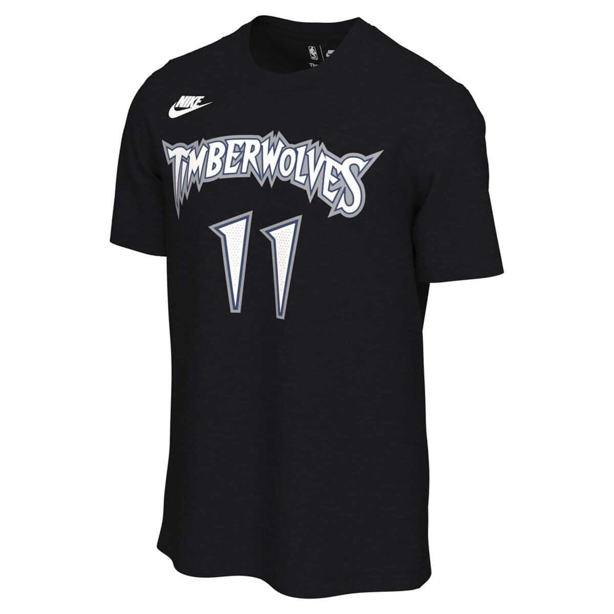Unisex Nike Naz Reid Black Minnesota Timberwolves Name & Number T-Shirt - Classic Edition - image 2