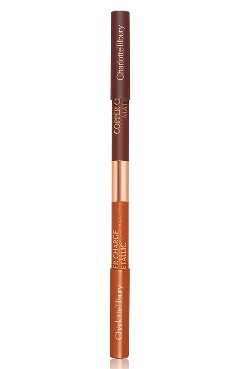 Charlotte Tilbury Eye Color Magic Eyeliner Pencil Duo, Alternate, color, Copper Charge